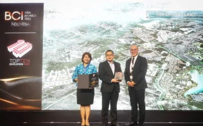 Paramount Land Raih BCI Asia Top 10 Developers Awards 2022